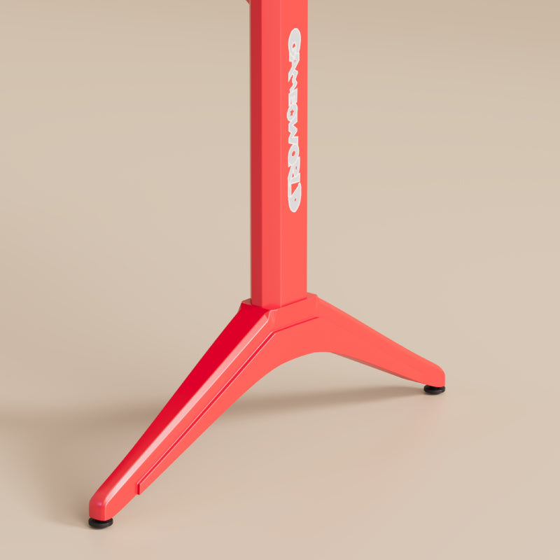 Gaming Desk -Black top&Red leg