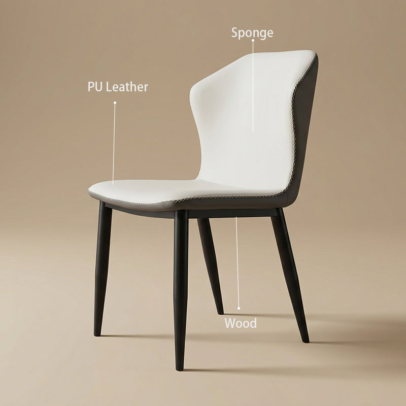 curved dining chair
