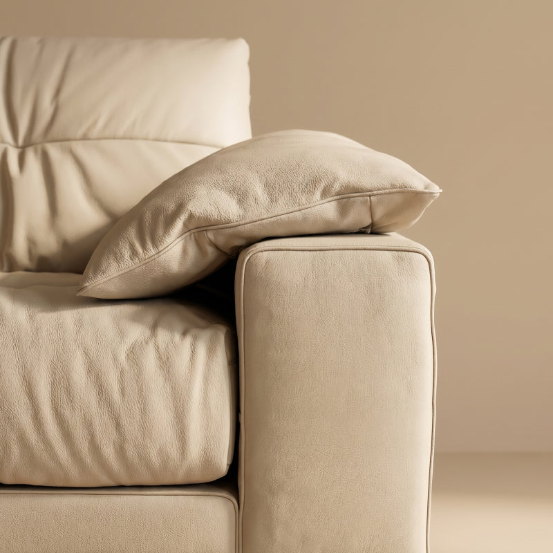 Leather Modular Sofa – Premium 2 Seater Genuine Leather Couch
