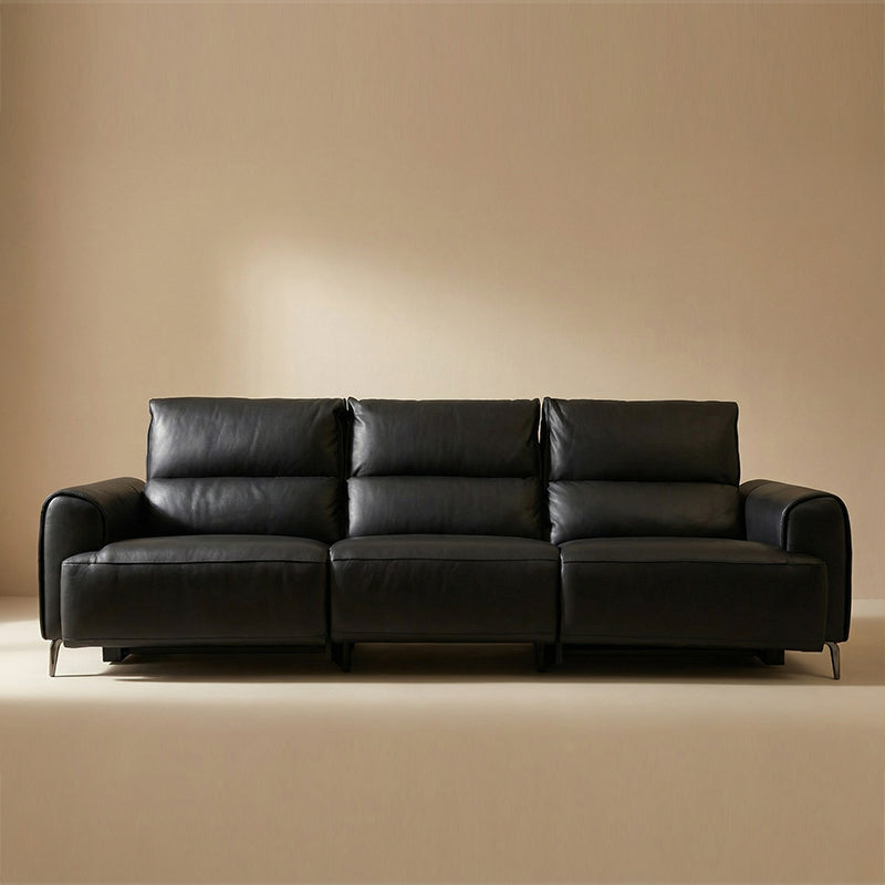 Electric Reclining Leather Sofa