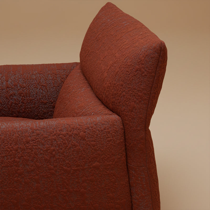 Orange leisure chair