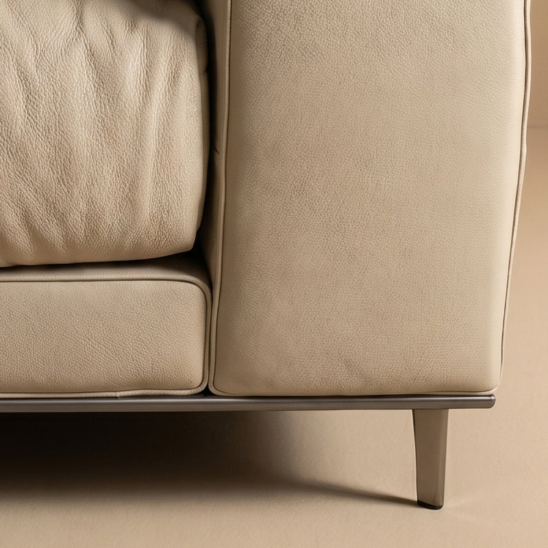 Leather Modular Sofa – Premium 2 Seater Genuine Leather Couch