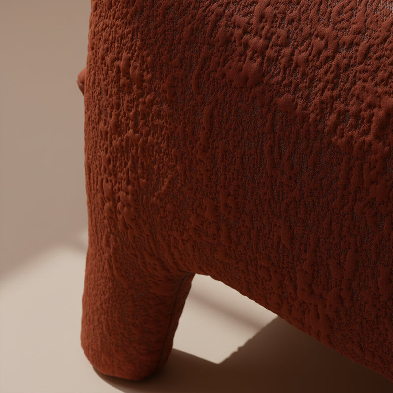 Orange leisure chair