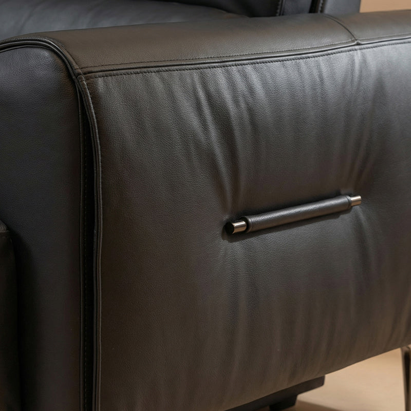 Electric Reclining Leather Sofa