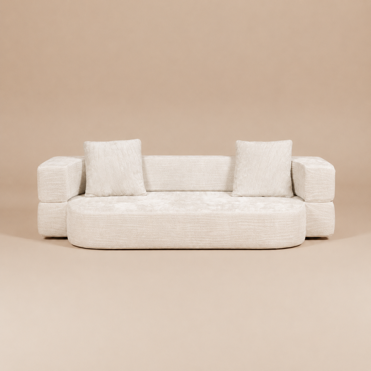 UrbanFlex 2-in-1 Compressed Sofa Bed – Deep Blue-Grey