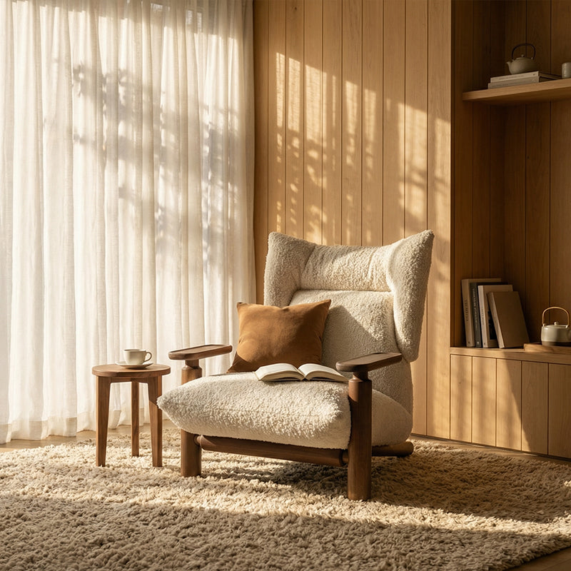 White Leisure Chair