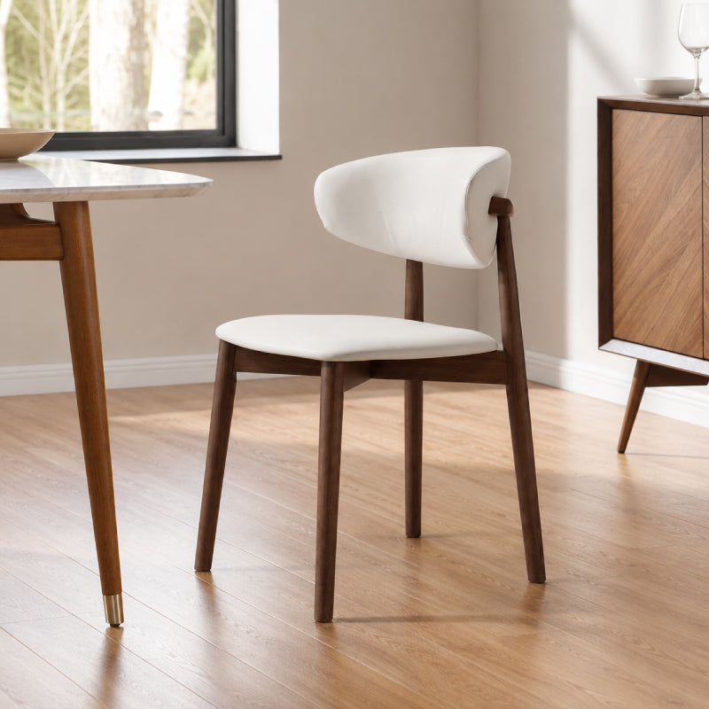 walnut dining chair