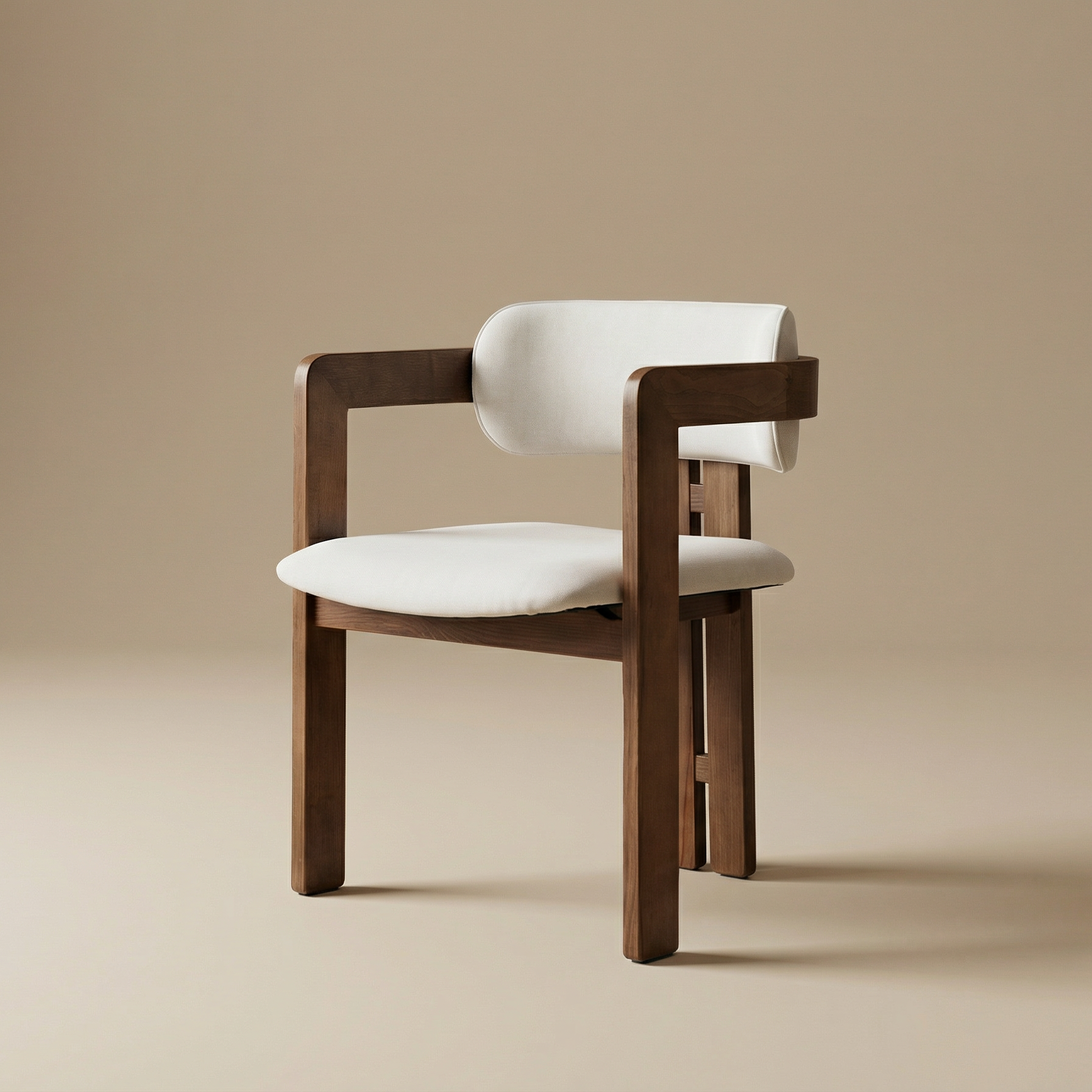 white dinning chair